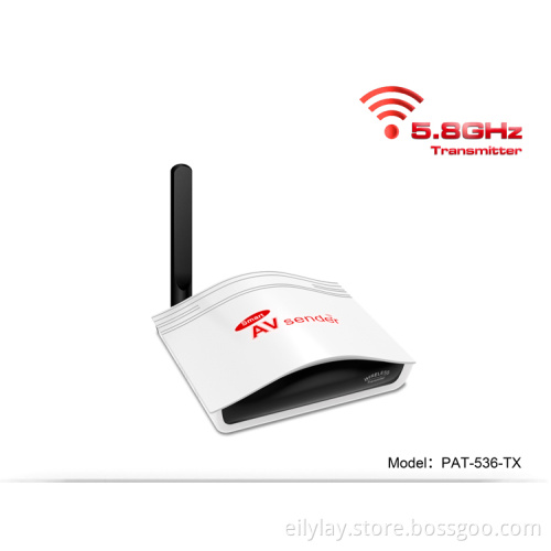 TV BOX USE 5.8G AV SIGNAL 433.92MHZ WIRELESSLY TRANSMITTER AND RECEIVER